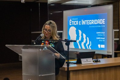 fotos do “Fórum de Ética e Integridade da Justiça Eleitoral do Rio Grande do Norte”, realizado n...