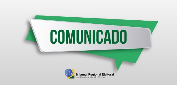 TRE RN comunicado - Eleitores em débito com a Justiça Eleitoral podem emitir guia pelo site