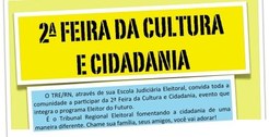 Convite EJE/RN 2ª Feira de Cultura e Cidadania