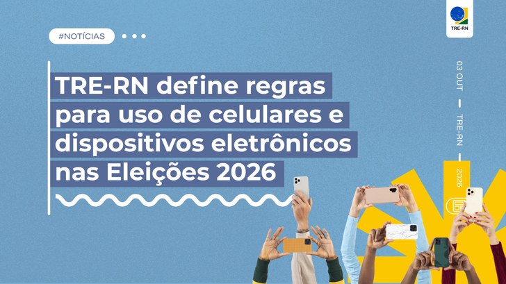 Dispositivos deverão estar desligados e fora da cabina de votação