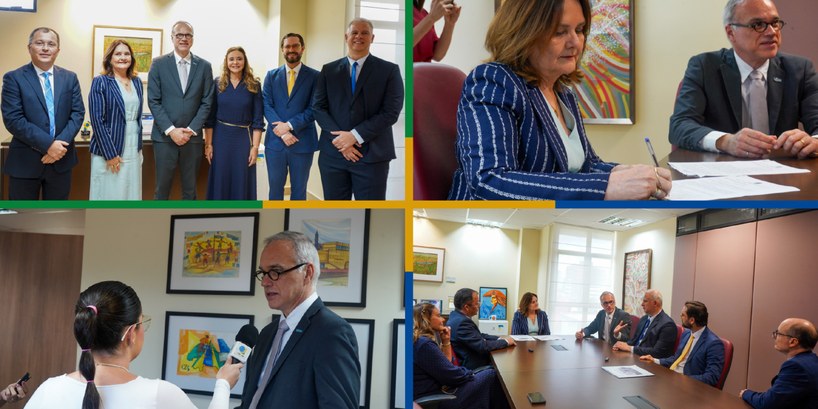 TRE-RN e UFRN firmam acordo de cooperação O acordo visa estabelecer o desenvolvimento de ações em conjunto entre as instituições