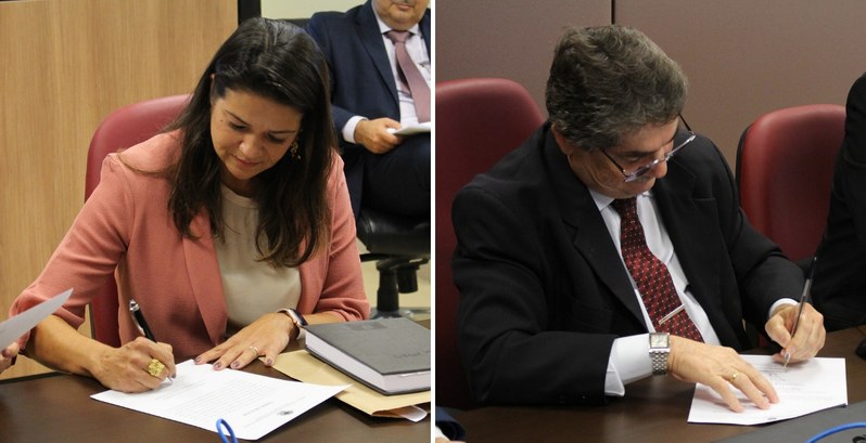 TRE-RN empossa os novos dirigentes da Escola Judiciária Eleitoral TRE-RN empossa os novos dirigentes da Escola Judiciária Eleitoral