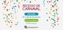 TRE-RN entra em recesso no período de Carnaval