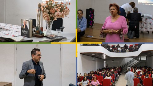 Mais de 100 alunos participaram da ação promovida em parceria com a Rede de Escolas Judiciais e ...