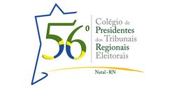 Logomarca do Colégio de Presidentes dos TREs realizado em Natal/RN
