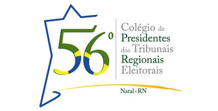 Logomarca do Colégio de Presidentes dos TREs realizado em Natal/RN