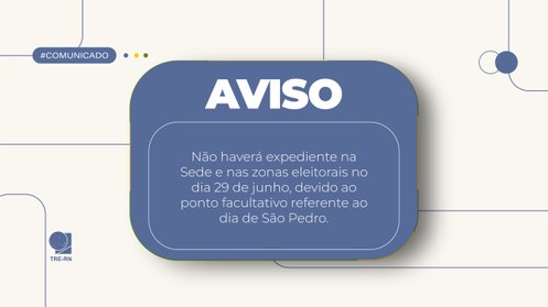 Suspensão se deve ao ponto facultativo de São Pedro