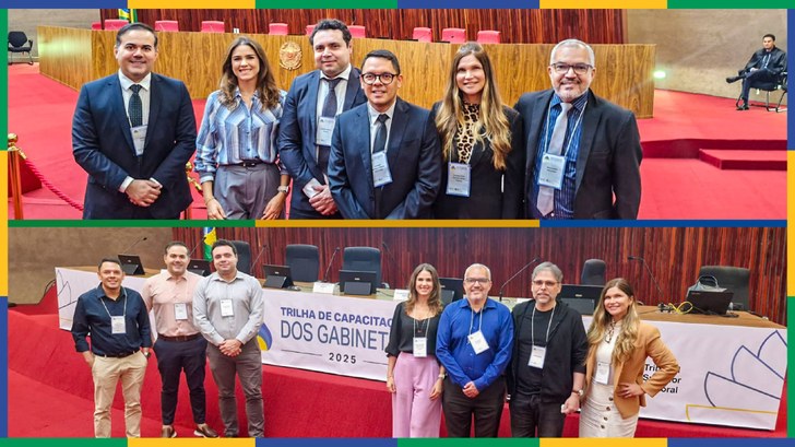 TRE-RN participa da Trilha de Capacitação dos Gabinetes no TSE Evento reuniu assessores da Justiça Eleitoral para troca de experiências e fortalecimento das pr...