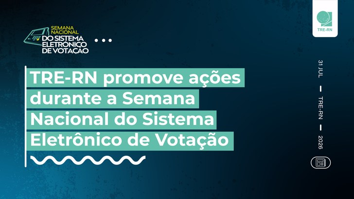 Programação inclui palestras, ações educativas, demonstrações da urna eletrônica e atividades de...