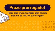 A Revista Eleitoral tem periodicidade anual e é um instrumento institucional do TRE-RN de difusã...