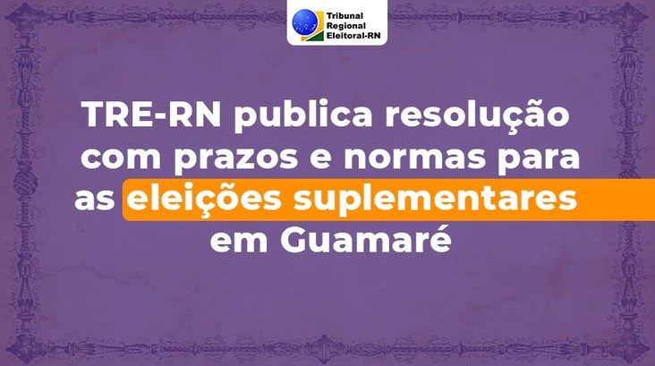 Resolução que fixa instruções para o pleito foi publicada no Diário de Justiça Eletrônico