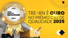 Este é o 2º ano consecutivo que TRE-RN alcança medalha de ouro. A premiação reúne 69 tribunais d...
