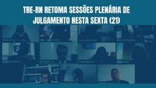 As sessões são transmitidas ao vivo pelo canal do Tribunal no YouTube