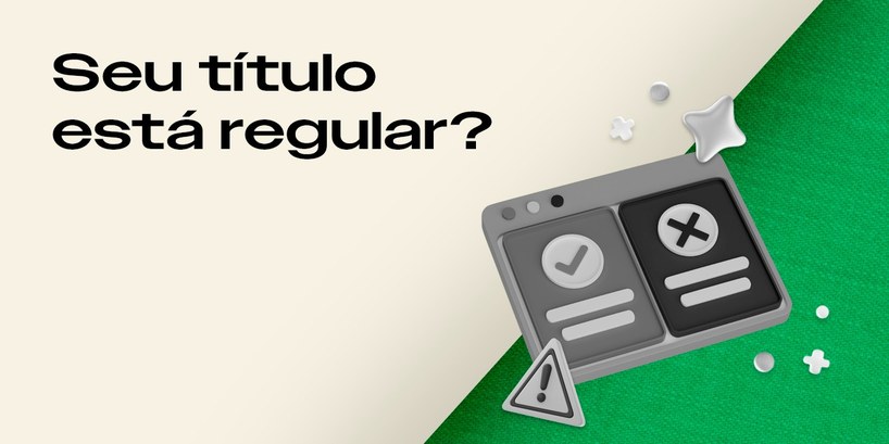 Verifique sua situação eleitoral Regularização do documento vai até 8 de maio e pode ser feita pelo Autoatendimento Eleitoral, na...