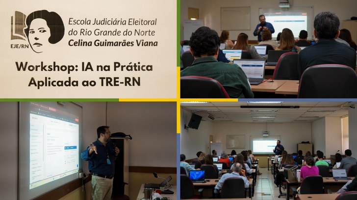 Treinamento realizado no COJE apresenta ferramentas como ChatGPT, Claude, Perplexity e Gemini, c...